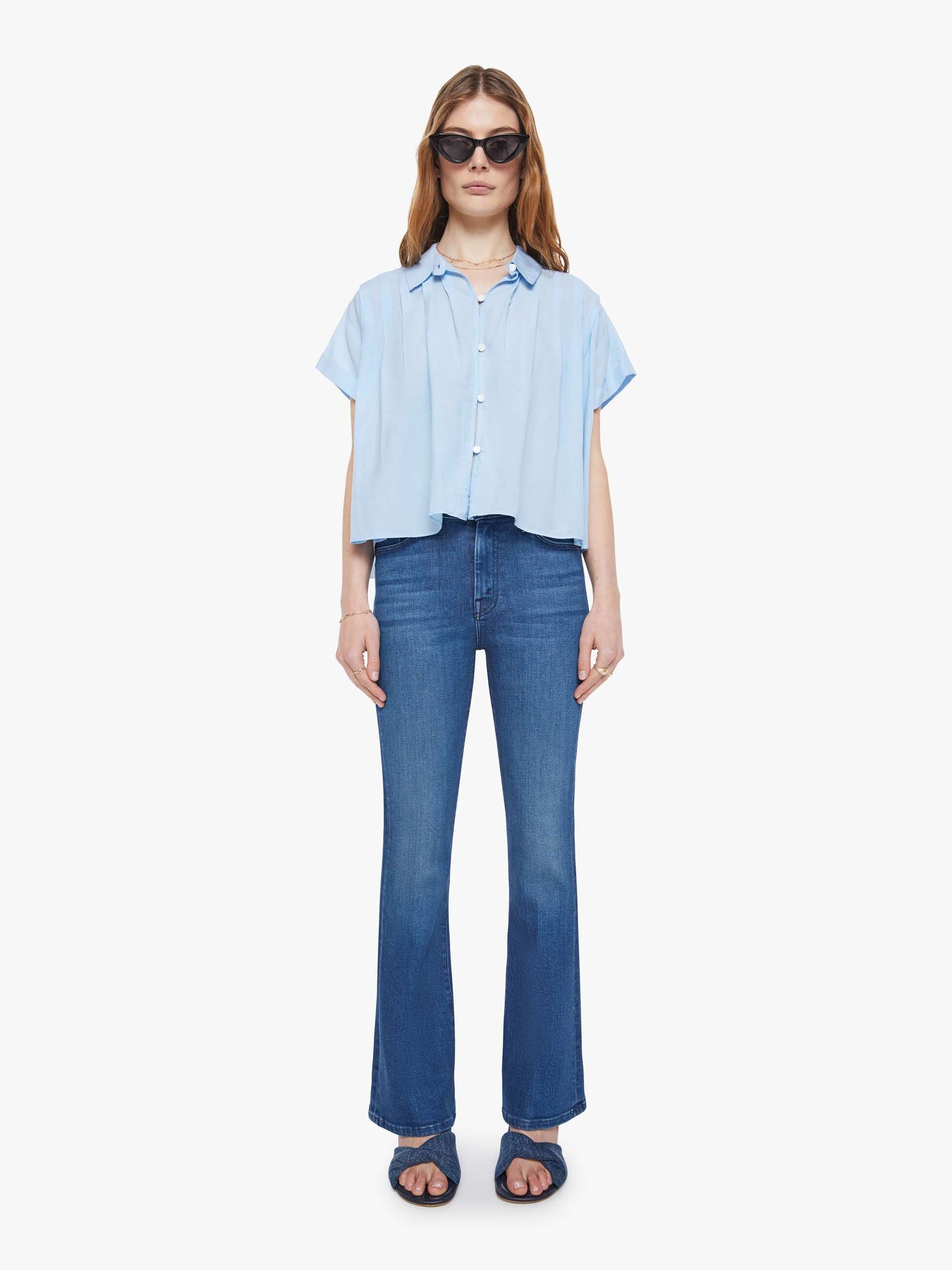 Mother Denim The Weekender Nip It In The Butt