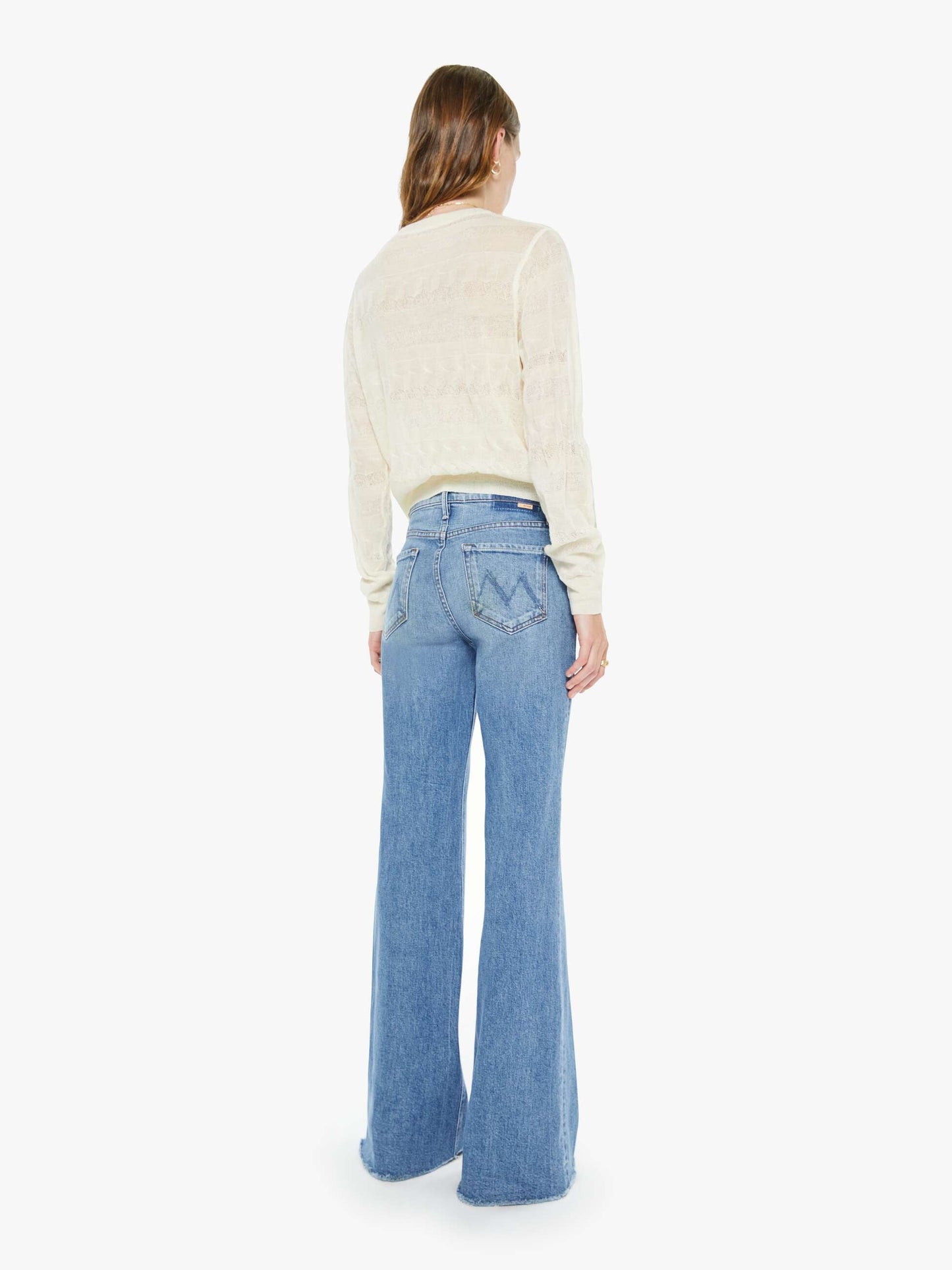 Mother Denim The Doozy Fray Heads Or Tails