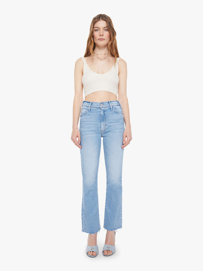 Mother Denim The Hustler Ankle Fray Sow Surreal