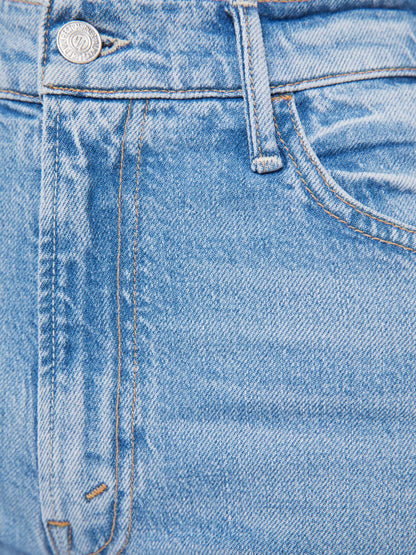 Mother Denim The Hustler Ankle Fray Sow Surreal