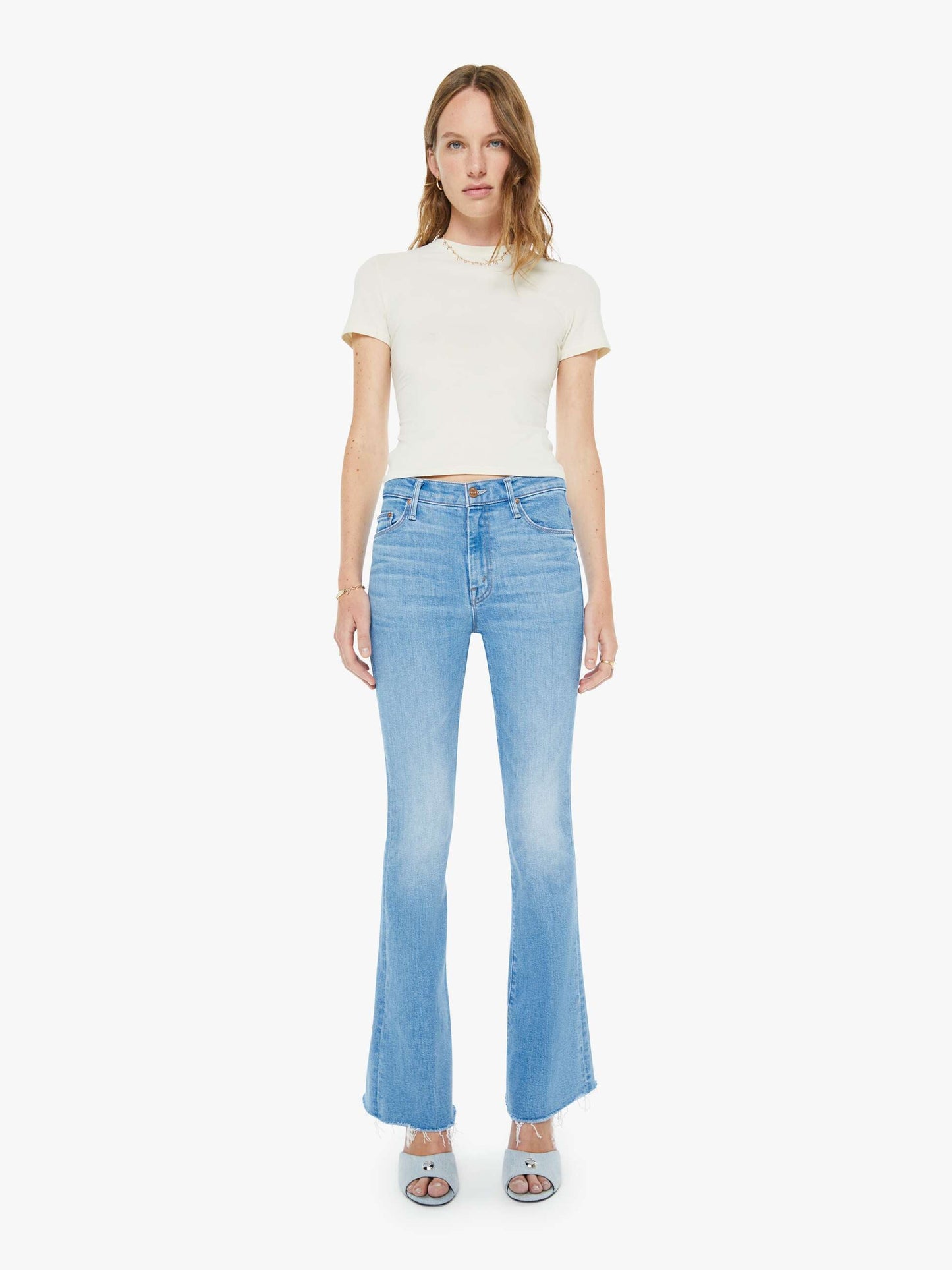 Mother Denim The Weekender Fray Satisfy Your Cravings