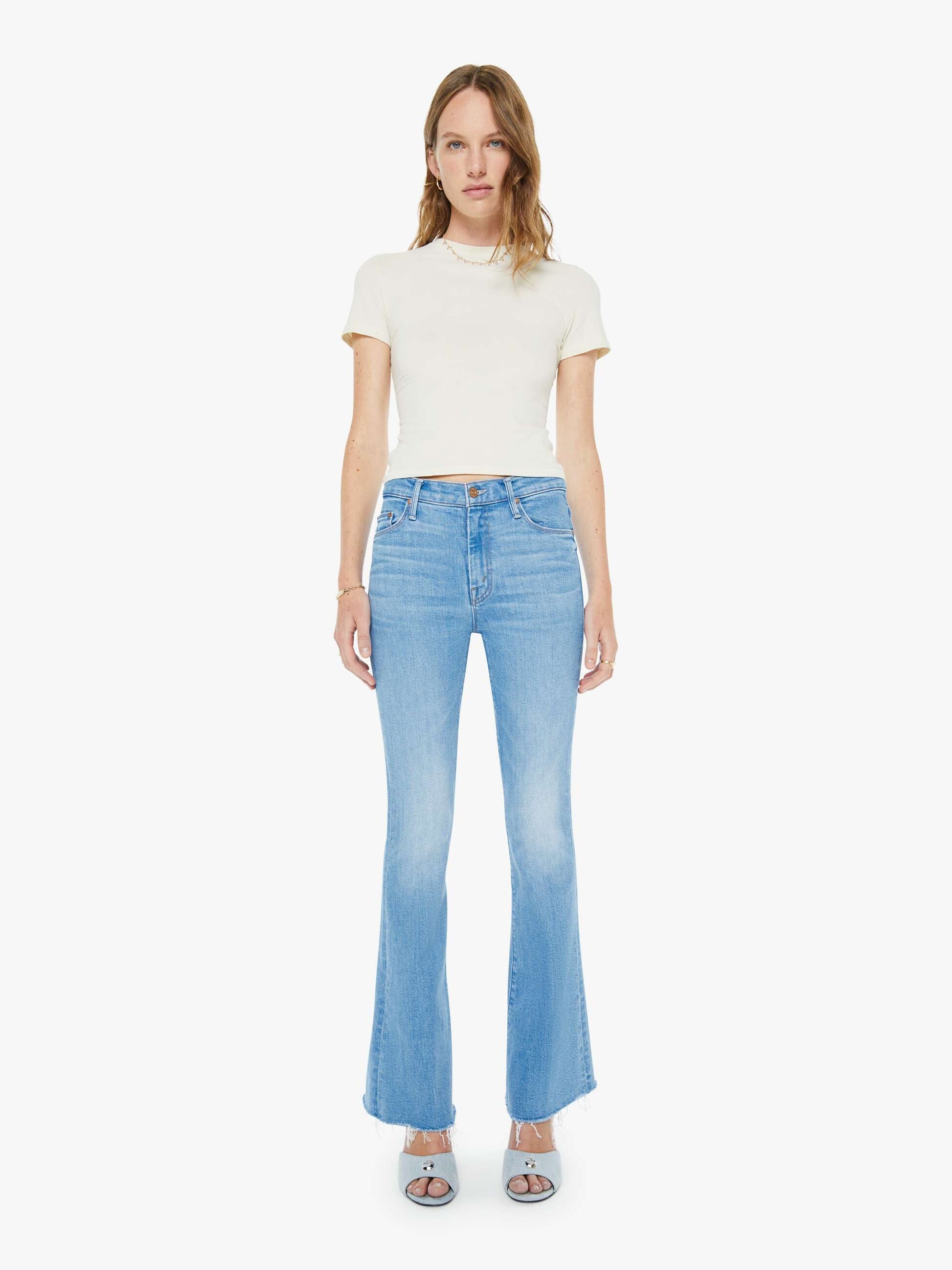 Mother Denim The Weekender Fray Satisfy Your Cravings