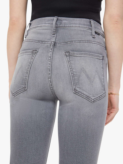 Mother Denim The Hustler Ankle Grey