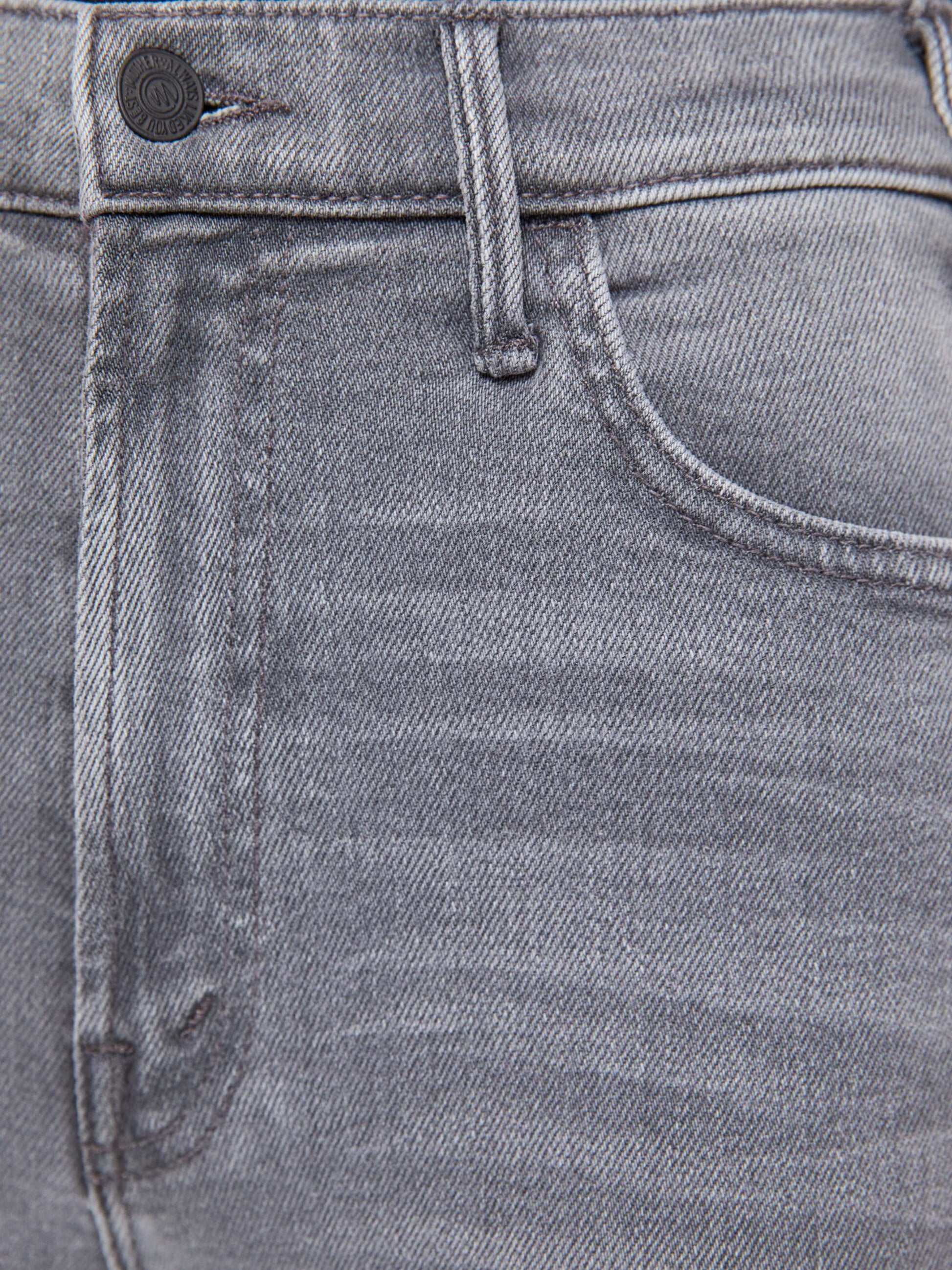 Mother Denim The Hustler Ankle Grey