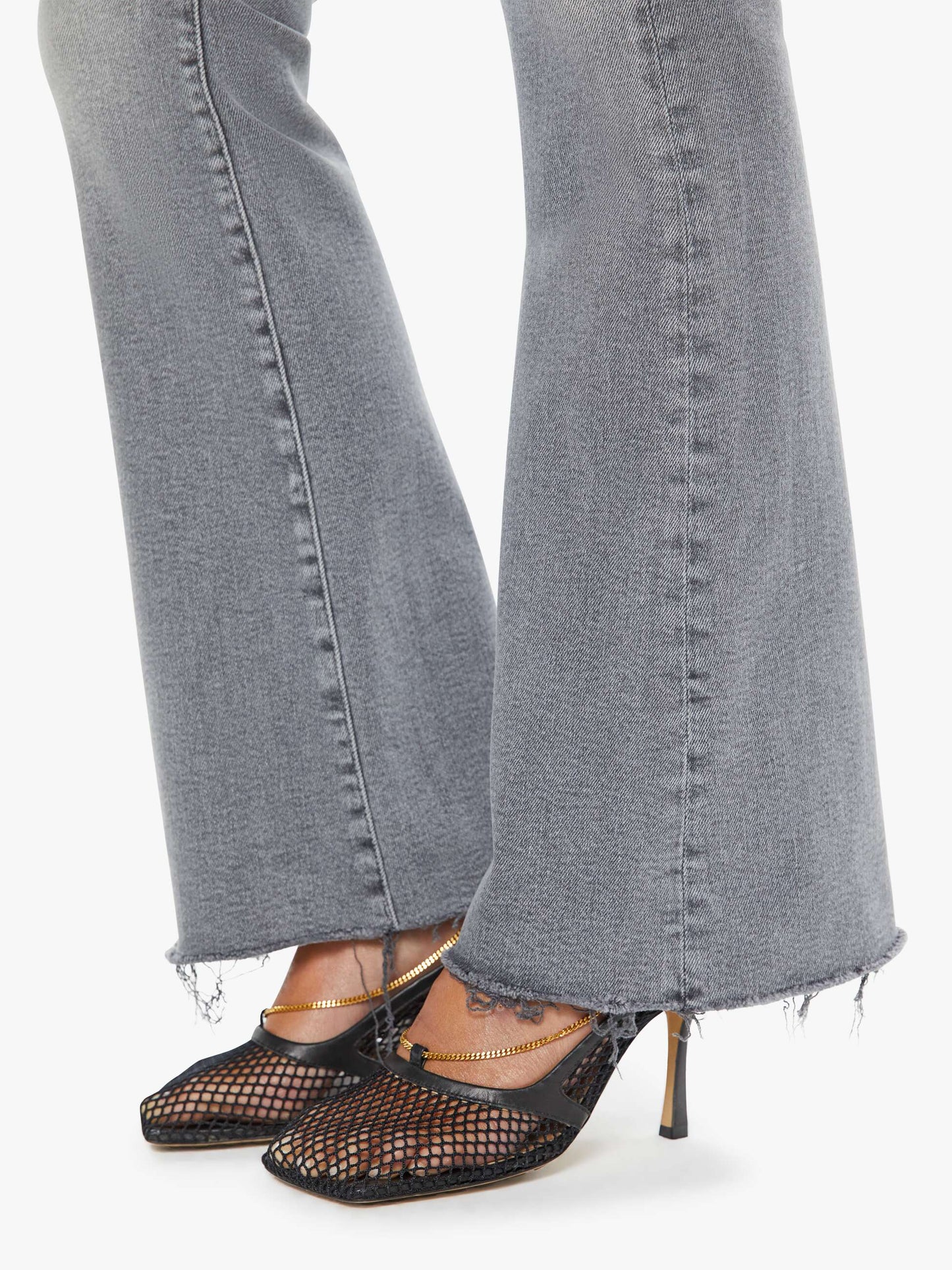 Mother Denim High Waisted Weekender Fray Catch Me Outside