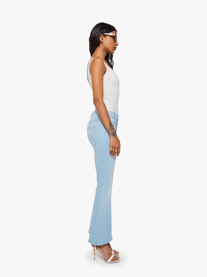 Mother Denim PETITES The Lil Patch Pocket Weekender Sauced By Six