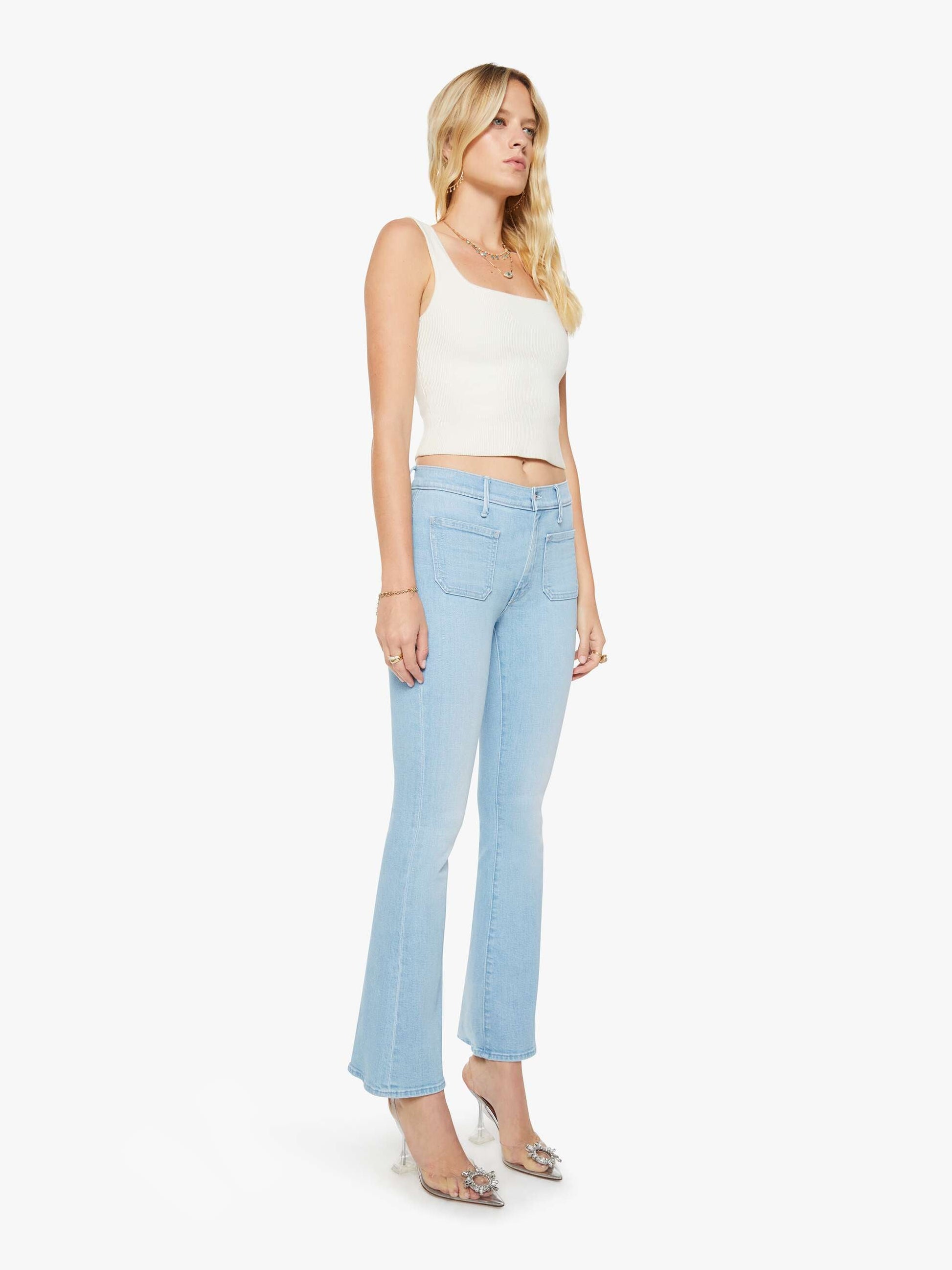 Mother Denim The Patch Pocket Weekender Sauced By Six