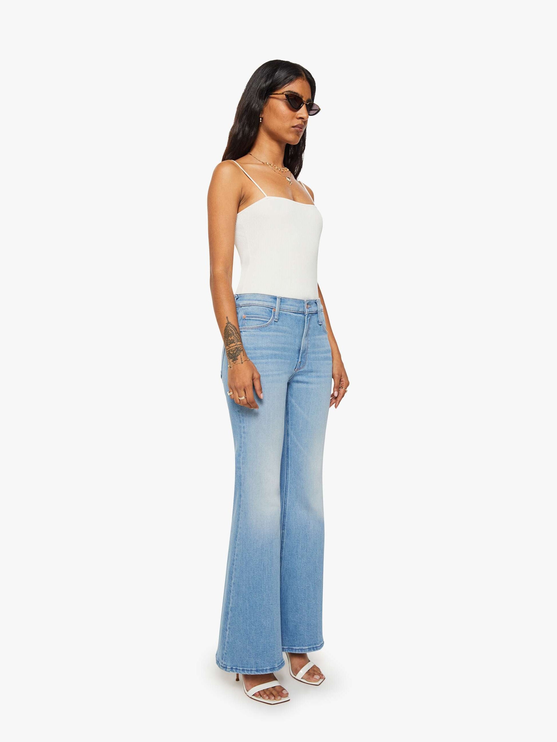 Mother Denim PETITES The Lil Doozy Room Service
