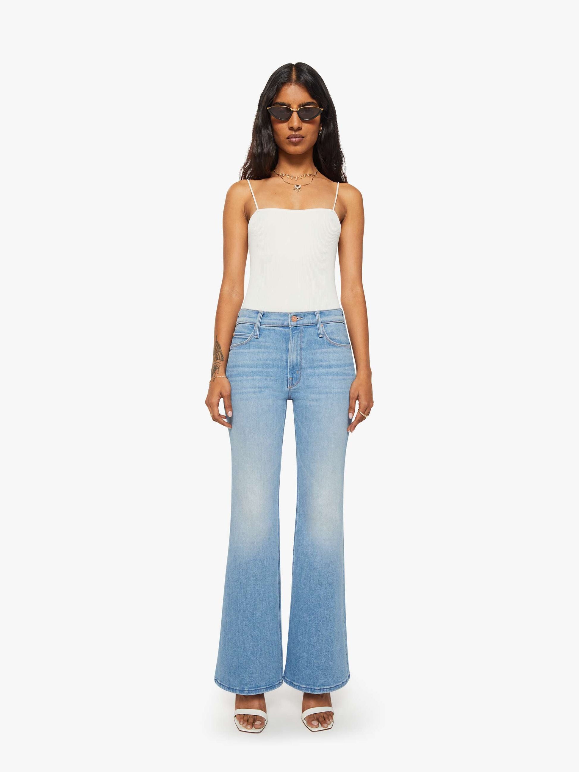Mother Denim PETITES The Lil Doozy Room Service