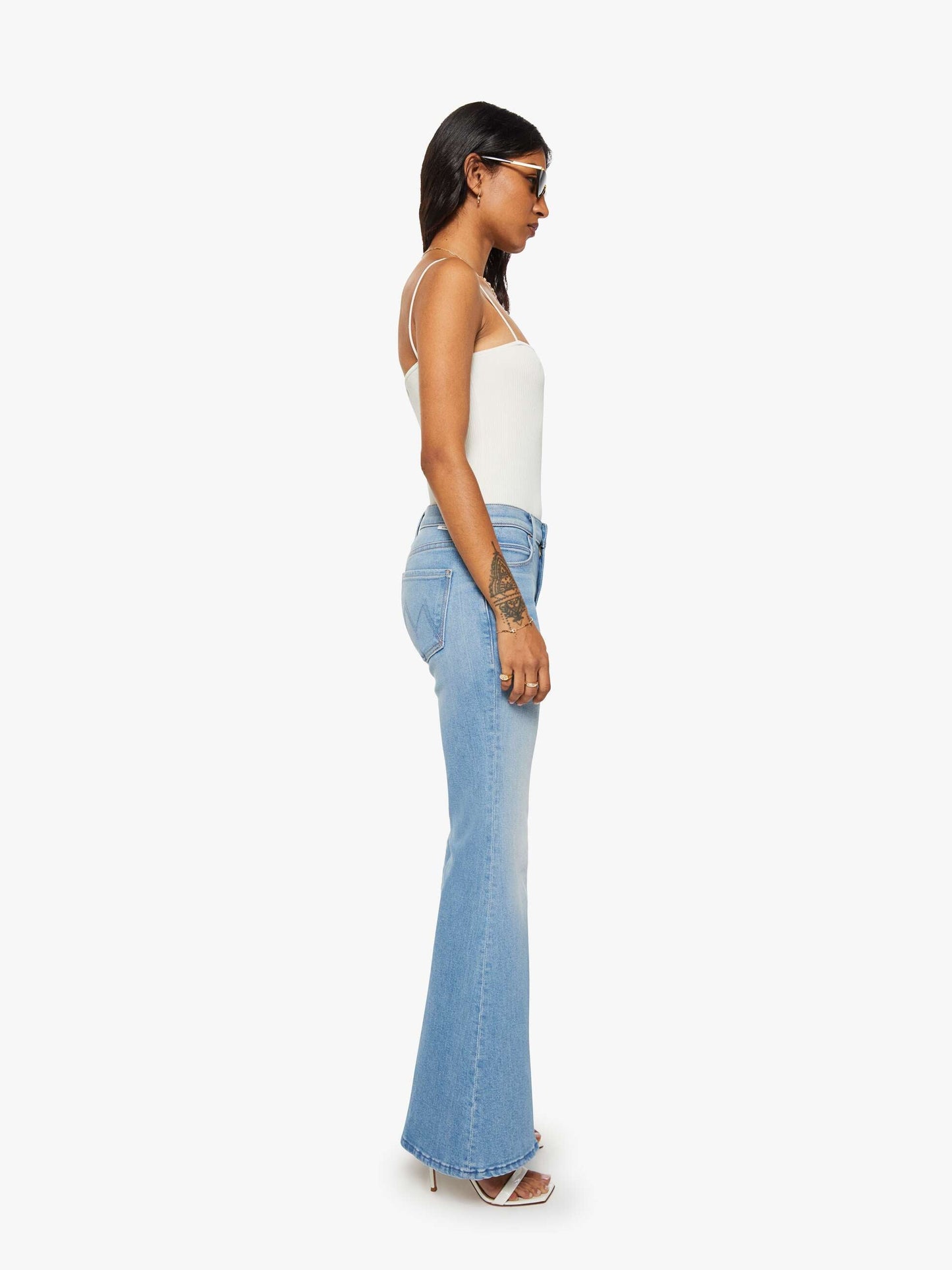 Mother Denim PETITES The Lil Doozy Room Service