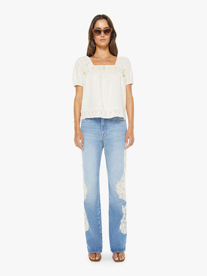Mother Denim SNACKS! The Chomp Heel Wish Bone