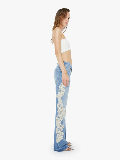 Mother Denim SNACKS! The Chomp Heel Wish Bone