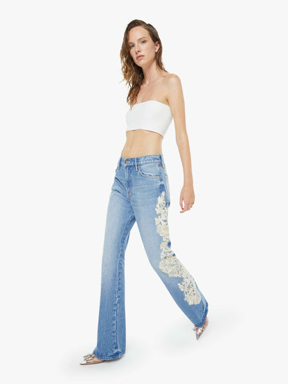Mother Denim SNACKS! The Chomp Heel Wish Bone