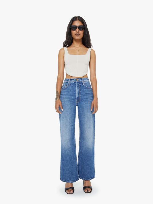 Mother Denim PETITES The Lil High Waisted Bookie Sneak Knick Knack Paddy Whack