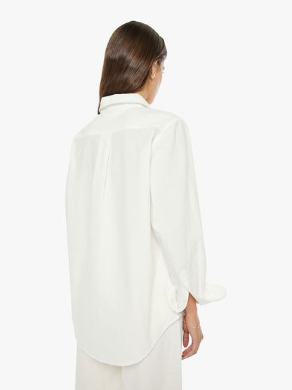 Mother Denim The Insider Crop Step Fray Blue (Light-Pastel)