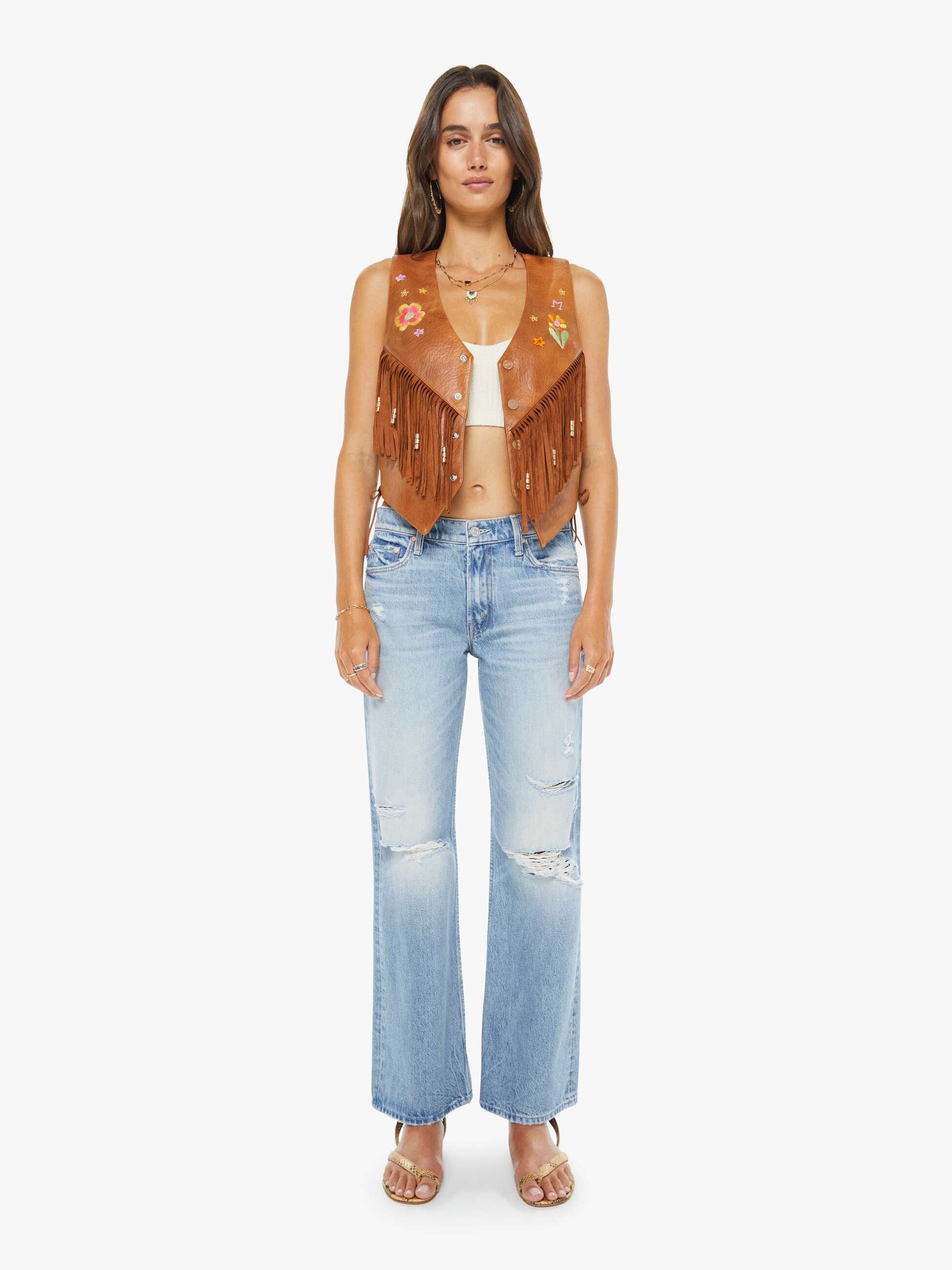 Mother Denim The Bookie Nerdy FAFO