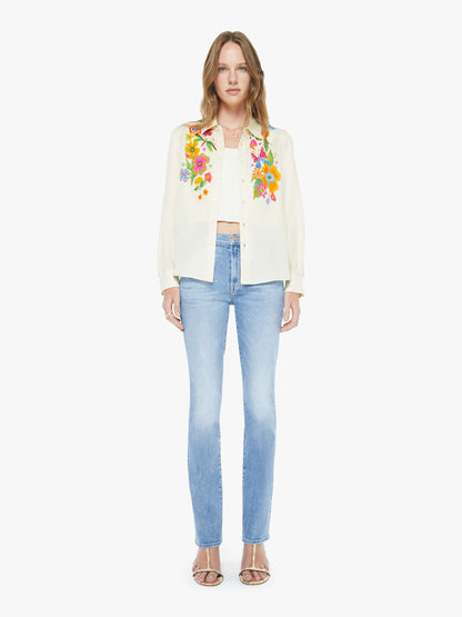 Mother Denim The Insider Skimp Blue (Light-Pastel)