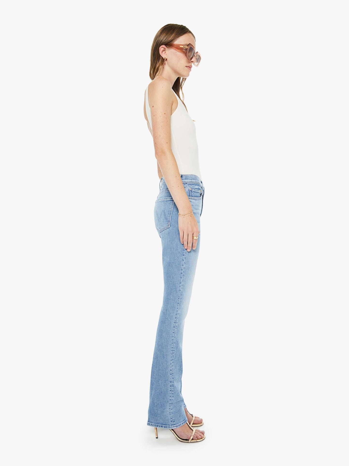 Mother Denim The Insider Skimp Blue (Light-Pastel)