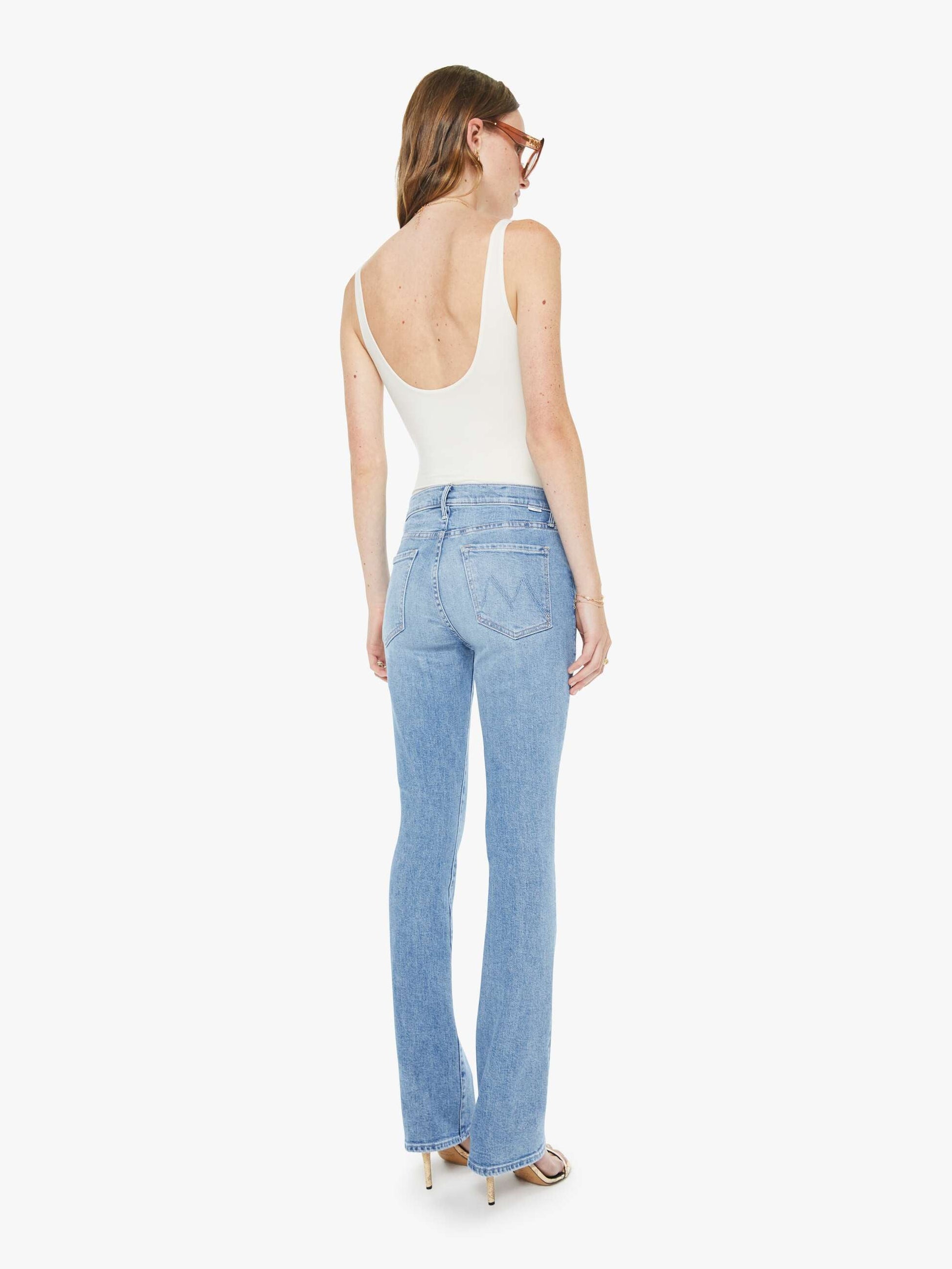Mother Denim The Insider Skimp Blue (Light-Pastel)