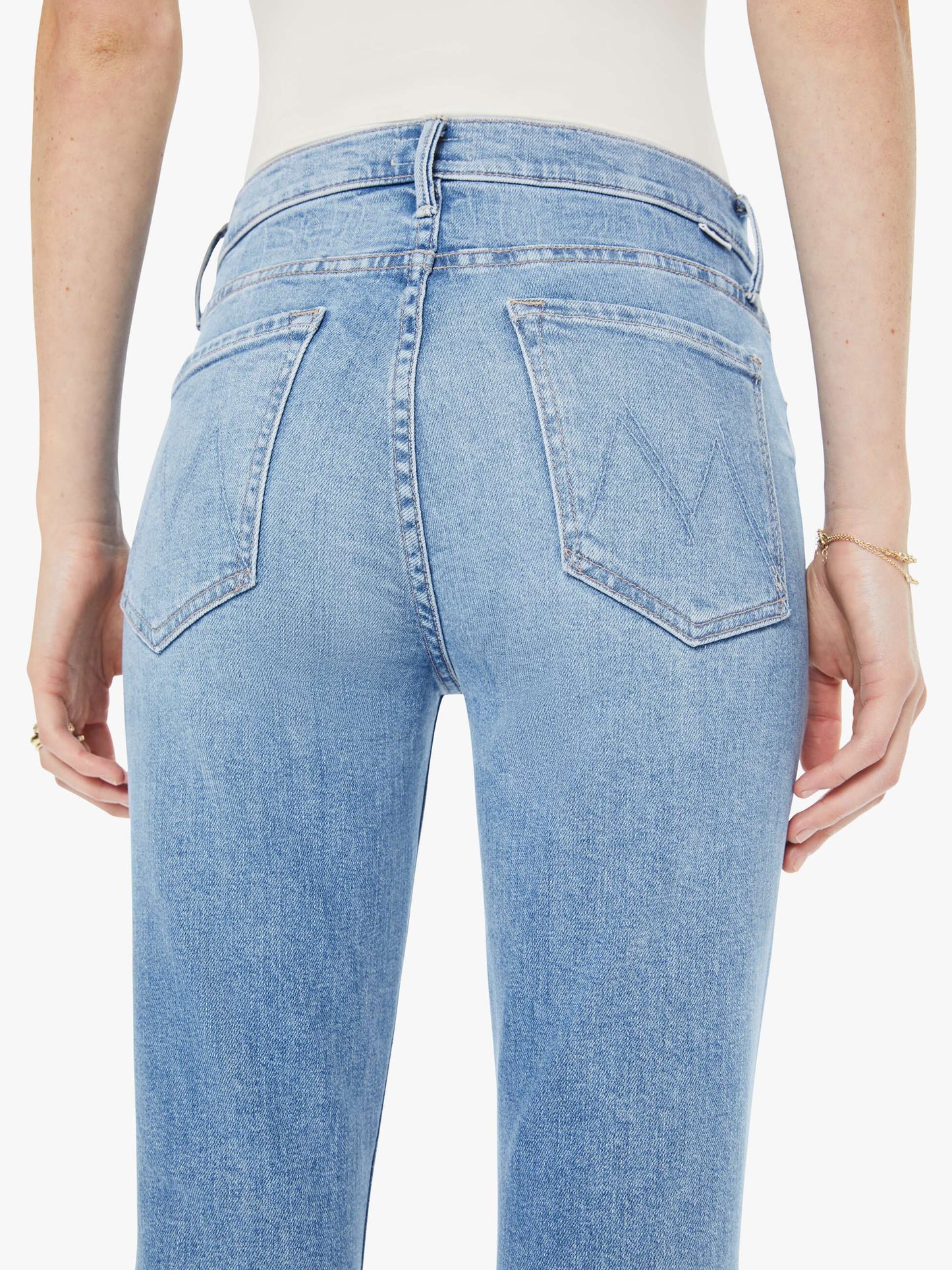 Mother Denim The Insider Skimp Blue (Light-Pastel)