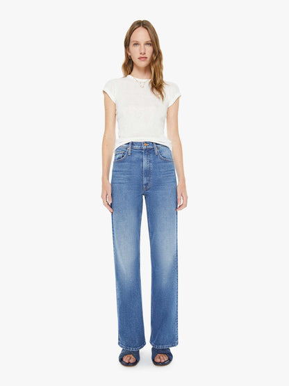 Mother Denim High Waisted Bookie Sneak Knick Knack Paddy Whack