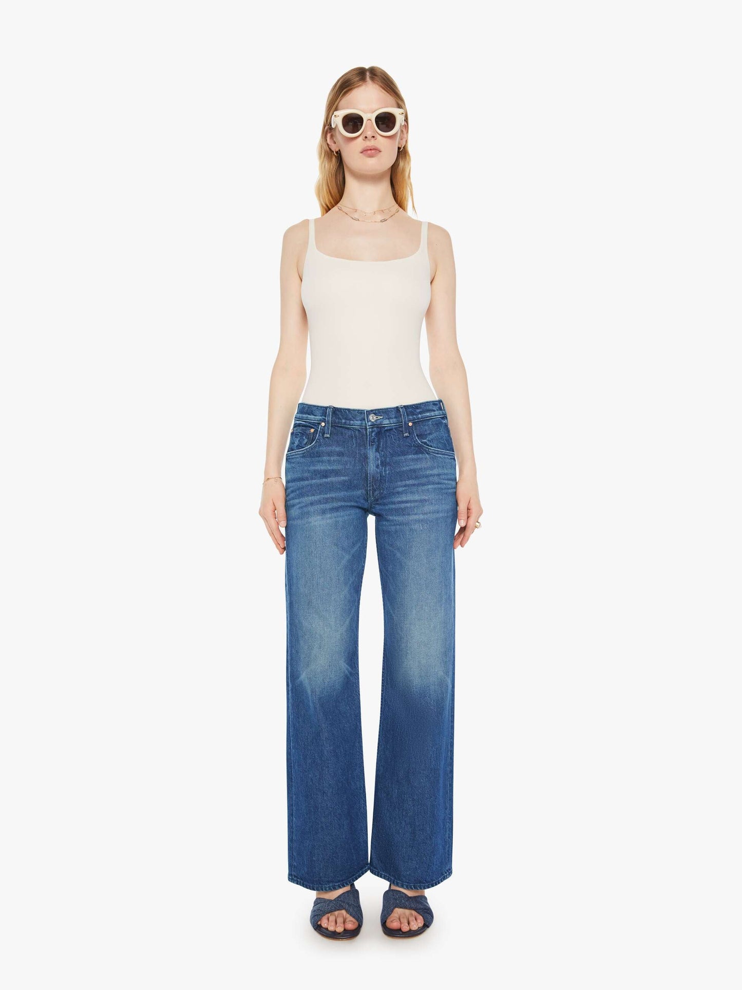 Mother Denim The Bookie Skimp Blue (Navy)