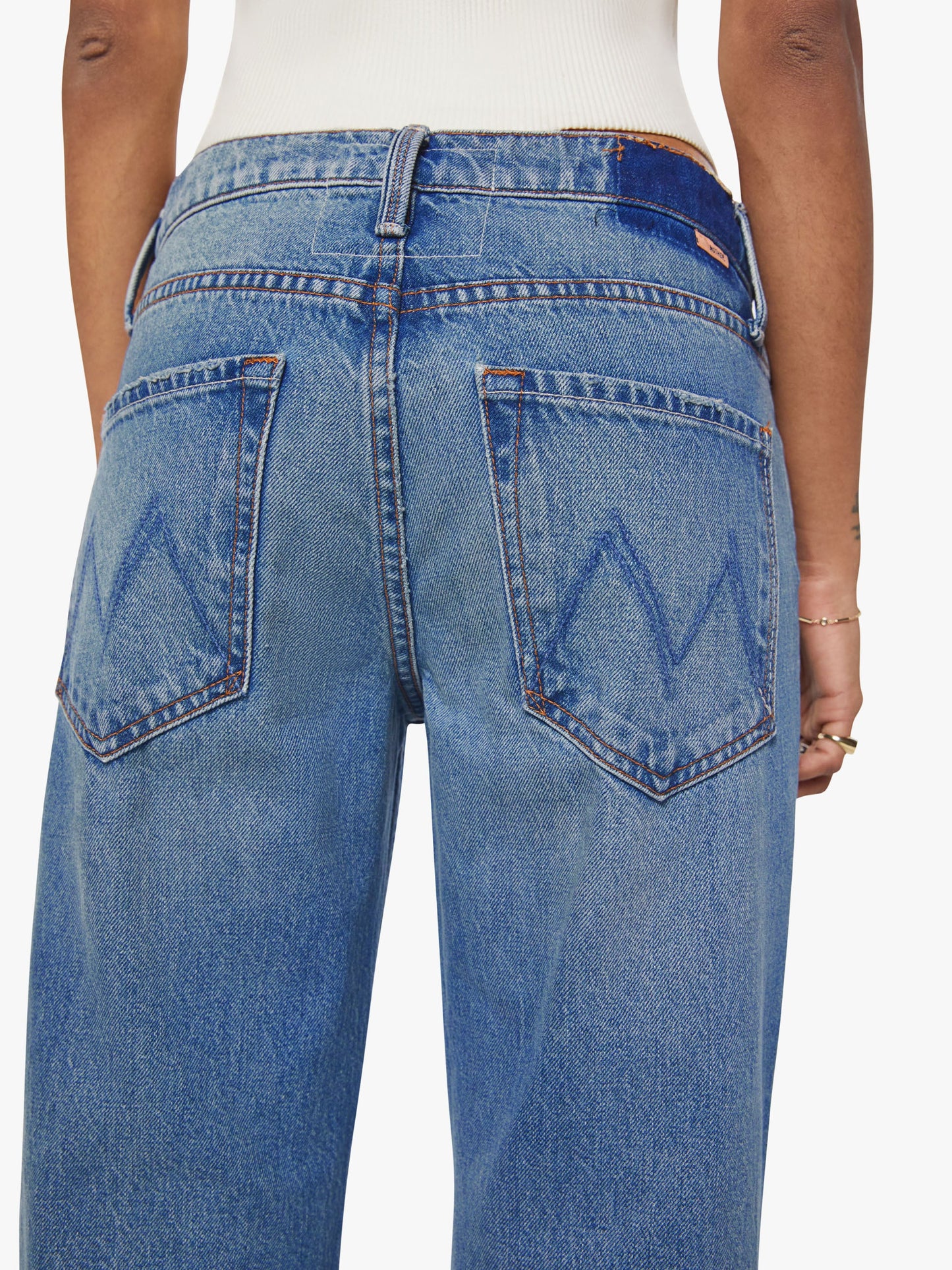Mother Denim PETITES The Lil Reifler Blue (Medium)