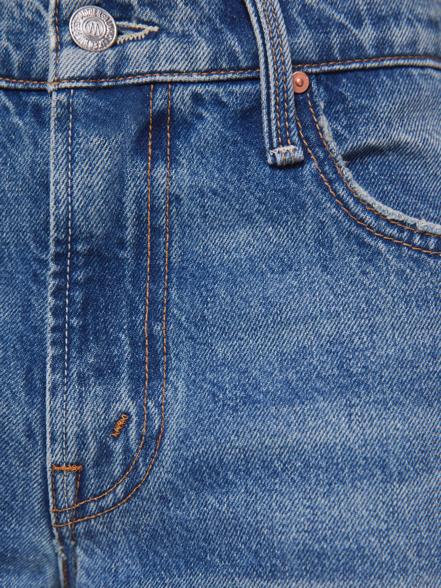 Mother Denim PETITES The Lil Reifler Blue (Medium)
