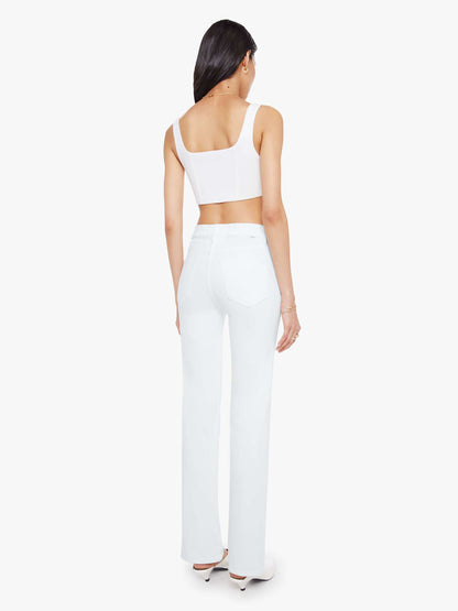Mother Denim The Kick It White