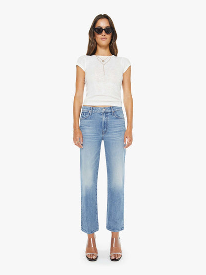 Mother Denim The Kick It Ankle Birds Gone Wild