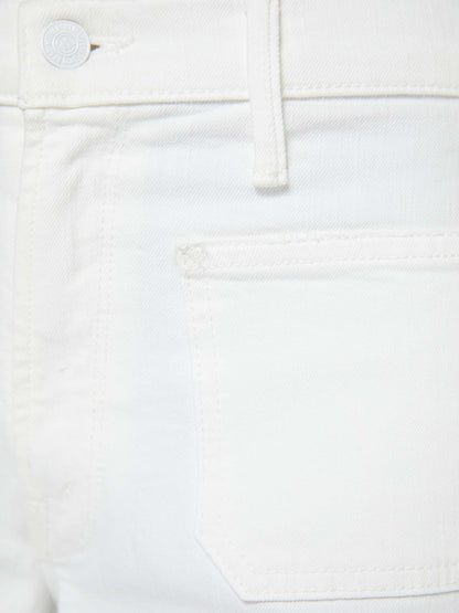 Mother Denim The Patch Pocket Mid Rise Maven Ankle Totally Innocent
