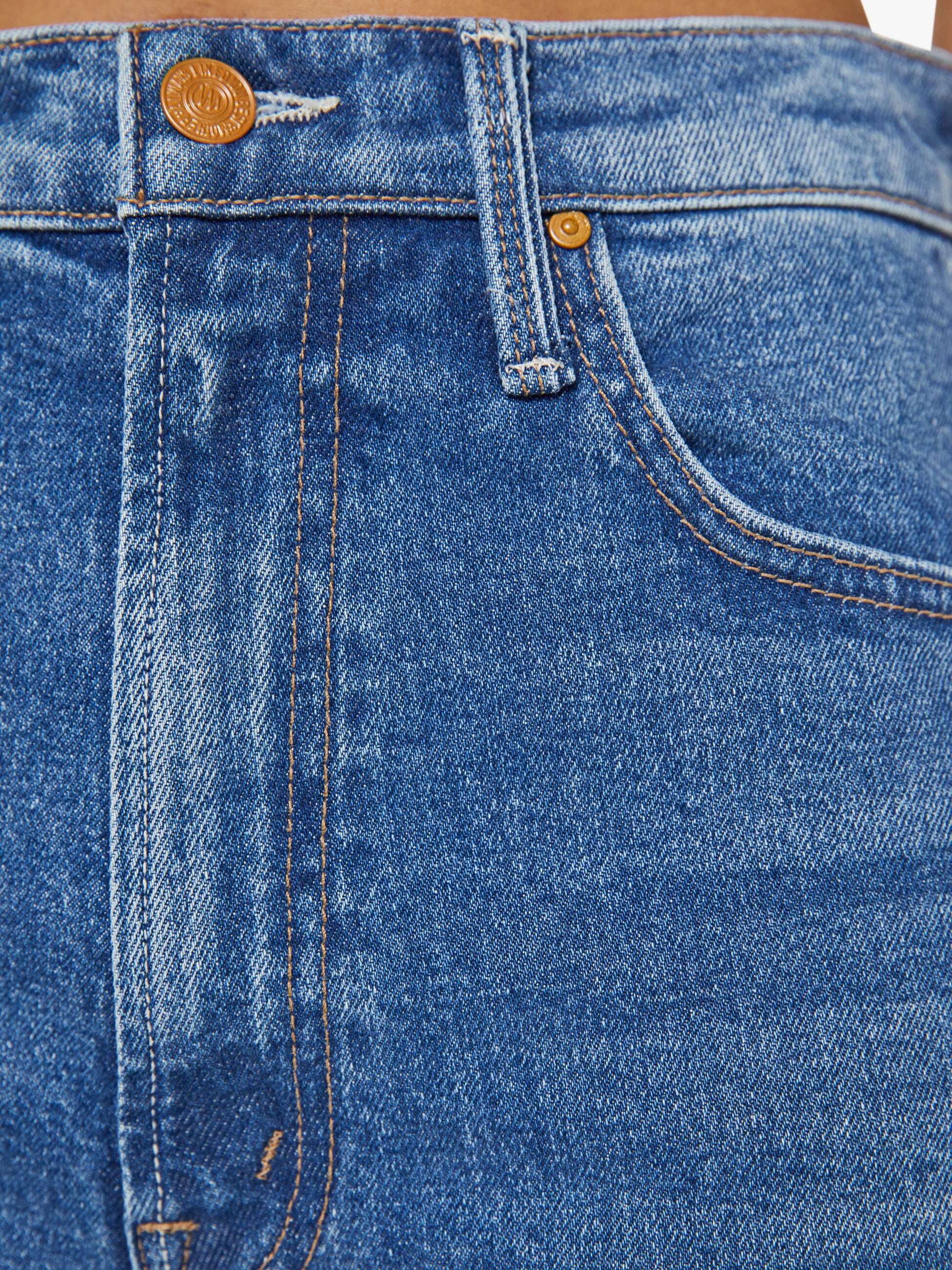 Mother Denim PETITES The Lil High Waisted Bookie Sneak Knick Knack Paddy Whack