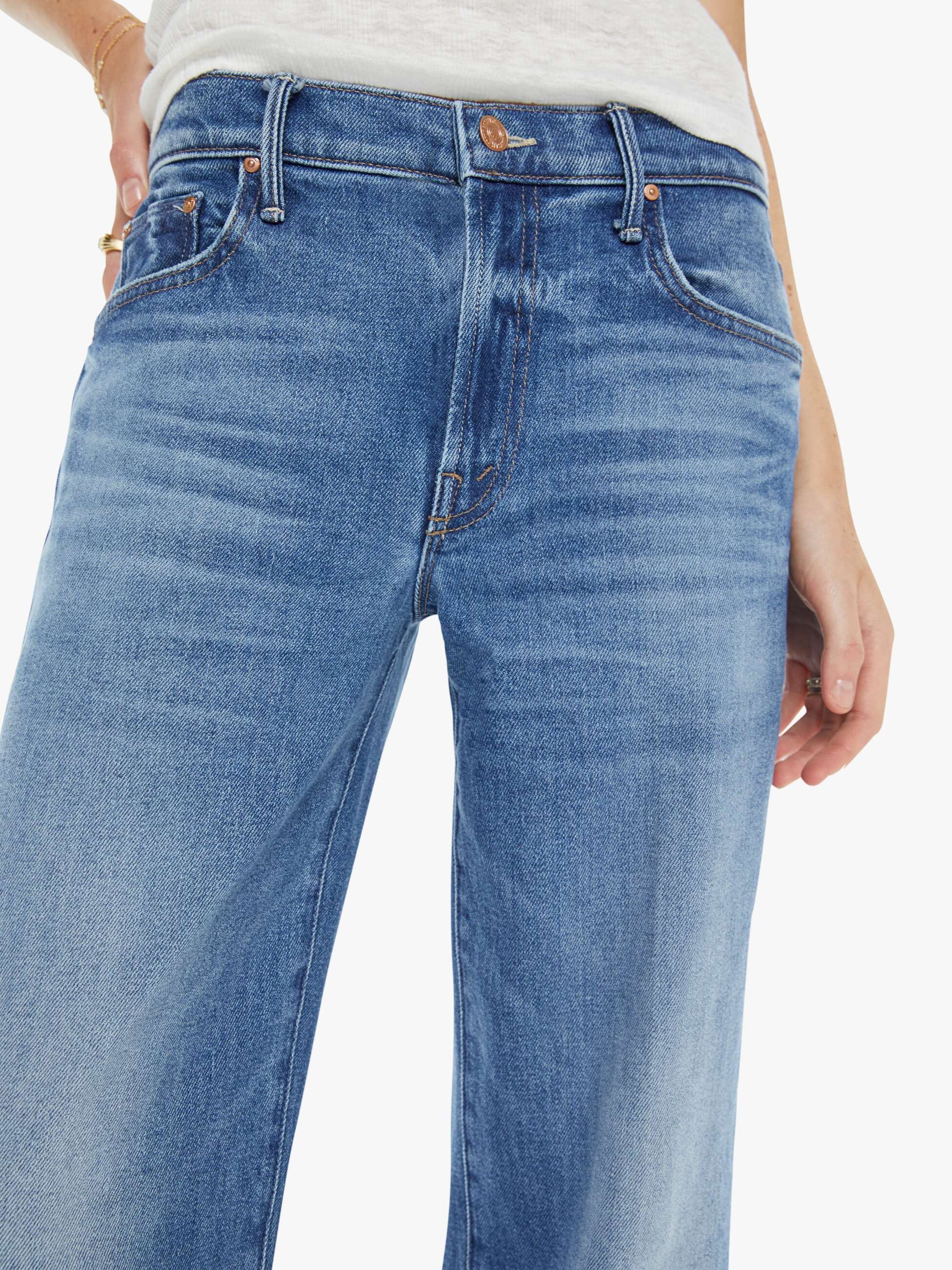 Mother Denim The Mid Rise Maven Ankle All Your Eggs In One Basket