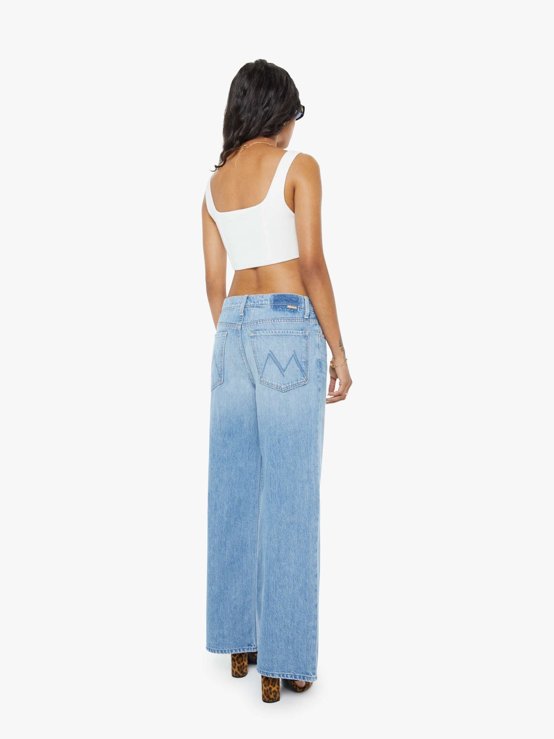 Mother Denim PETITES The Lil Rerun Zip Sneak Last Bite