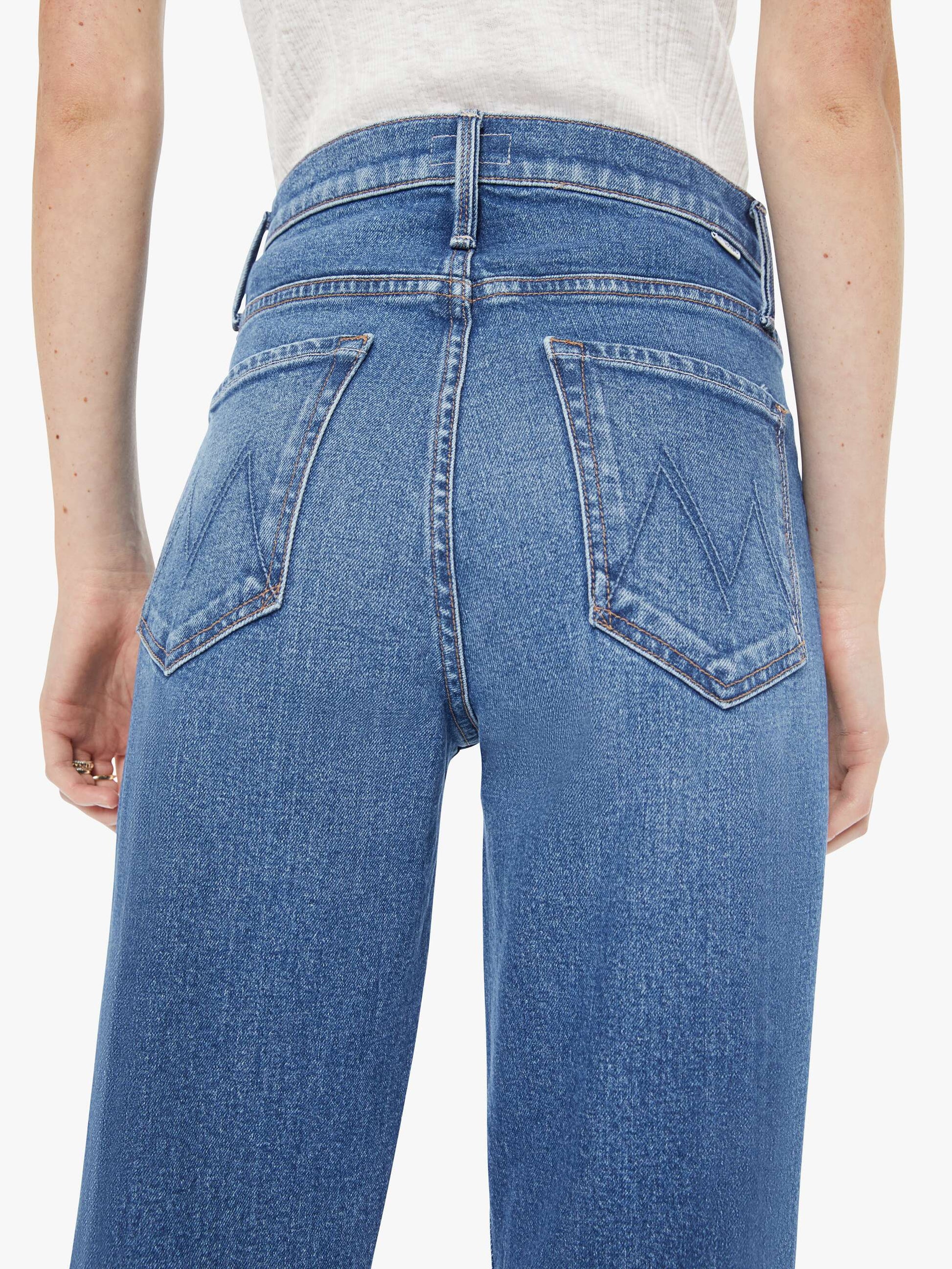 Mother Denim High Waisted Bookie Sneak Knick Knack Paddy Whack