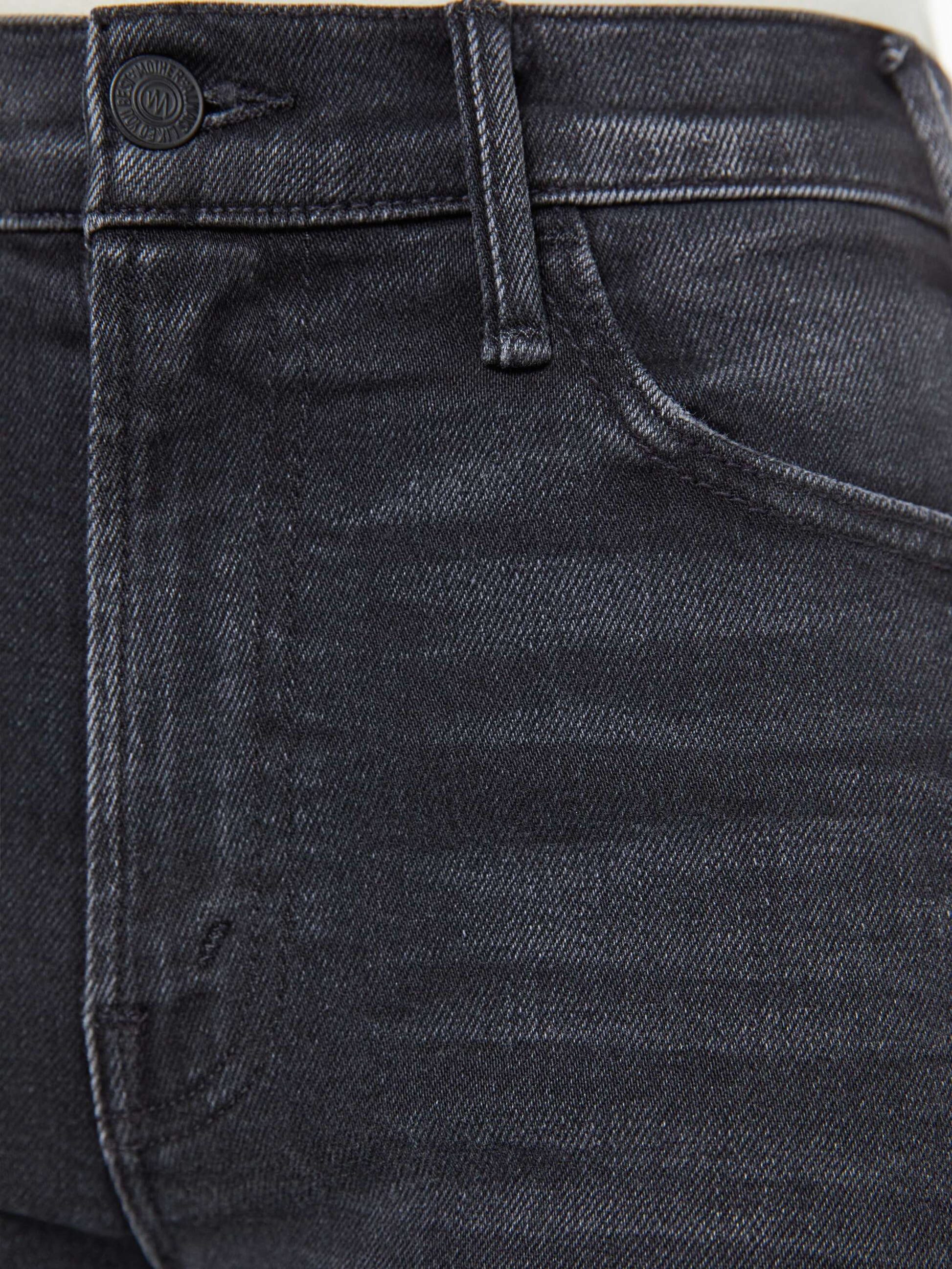 Mother Denim PETITES The Lil Hustler Roller Sneak Not Today Satan