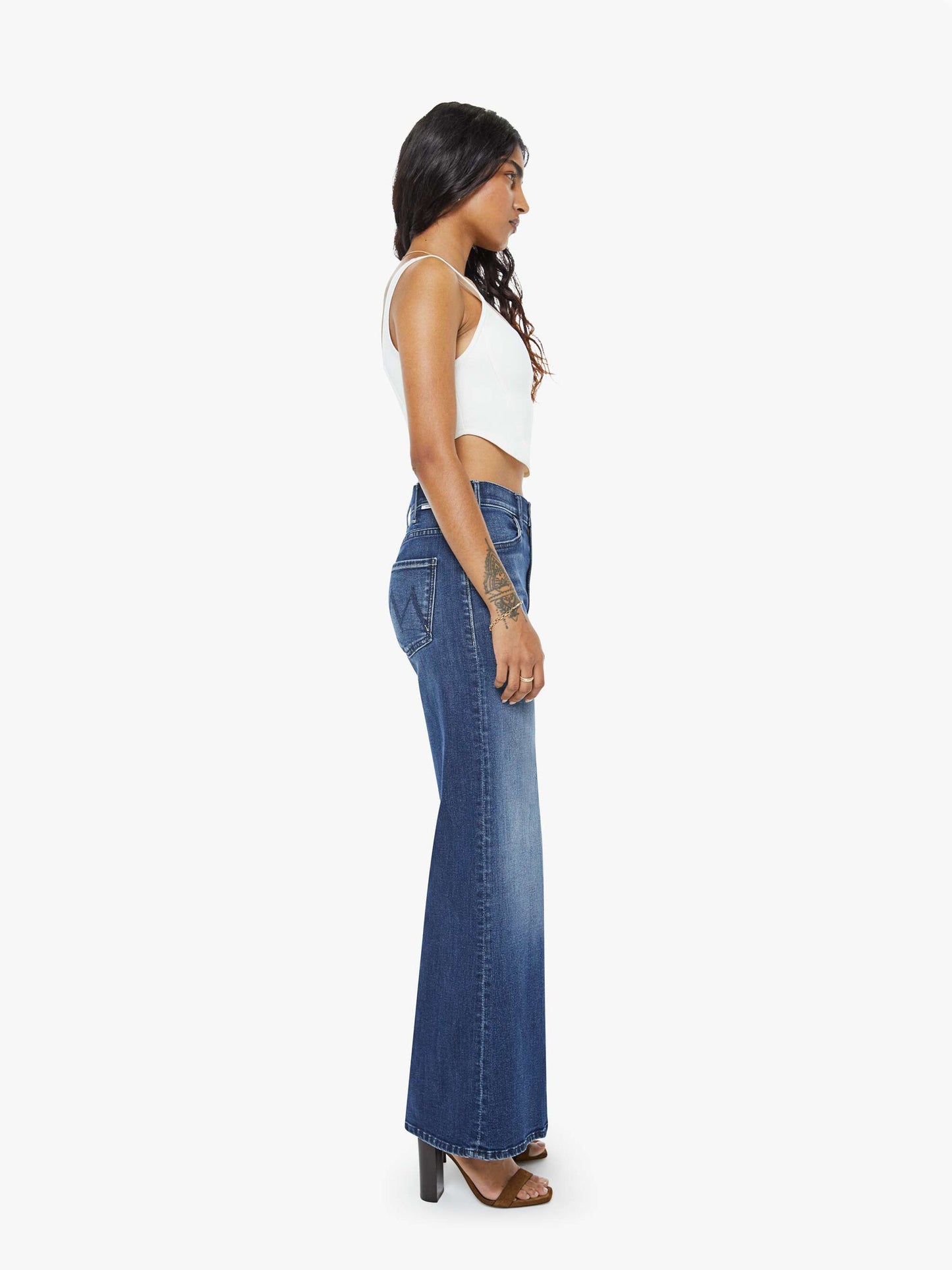 Mother Denim PETITES The Lil Hustler Roller Skimp Heirloom