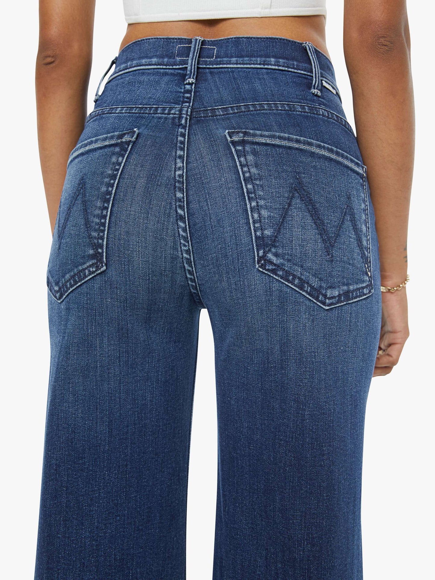 Mother Denim PETITES The Lil Hustler Roller Skimp Heirloom