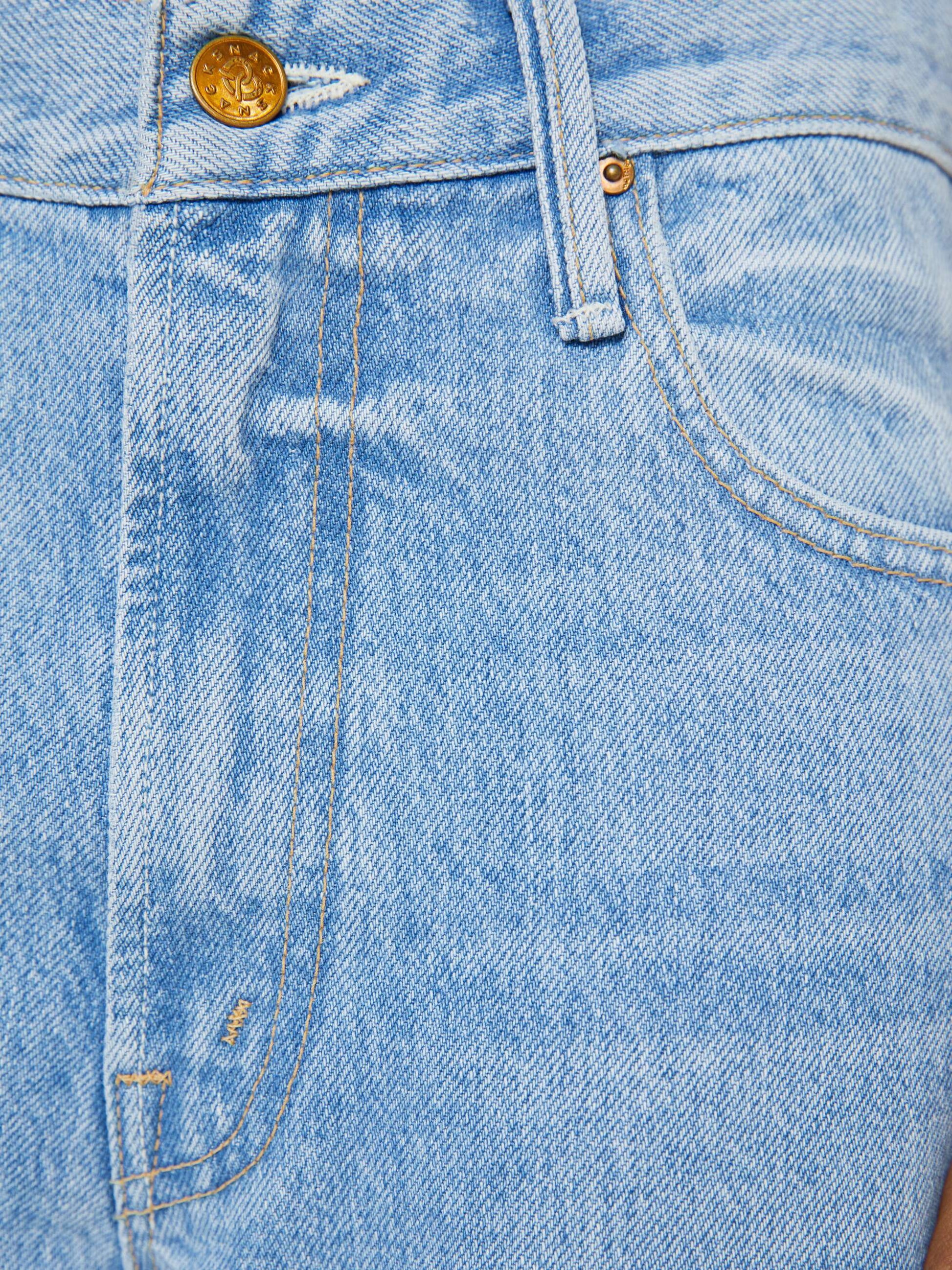 Mother Denim PETITES The Lil Lemon Twist Sneak Munchies
