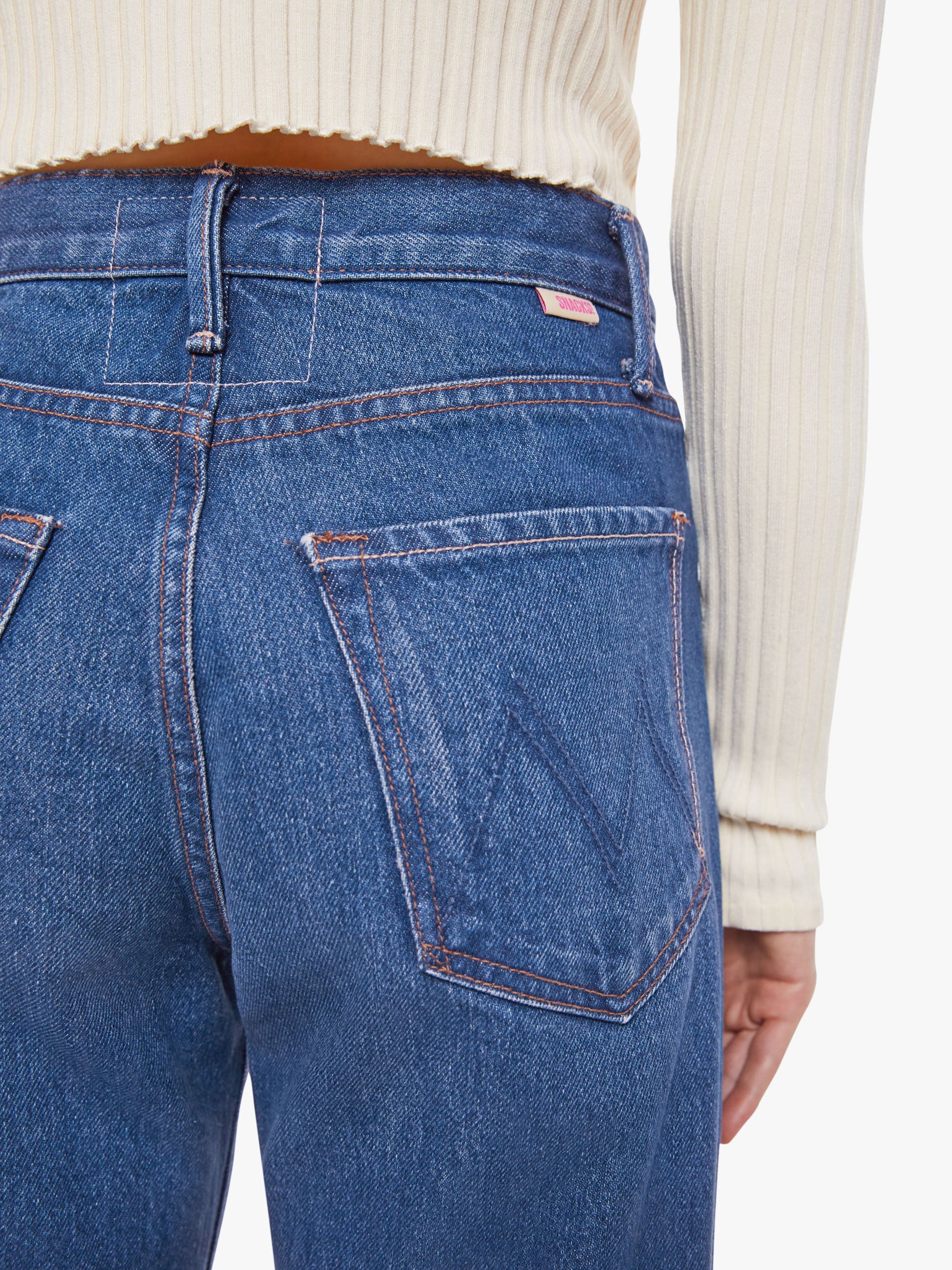 Mother Denim SNACKS! The Lemon Twist Sneak Yes Chef!