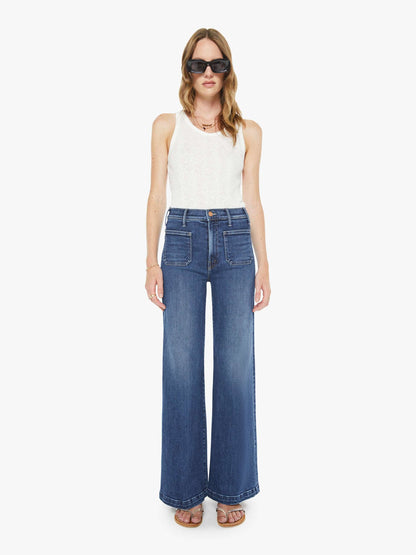 Mother Denim The Hustler Roller Patch Pocket Skimp One Last Shot