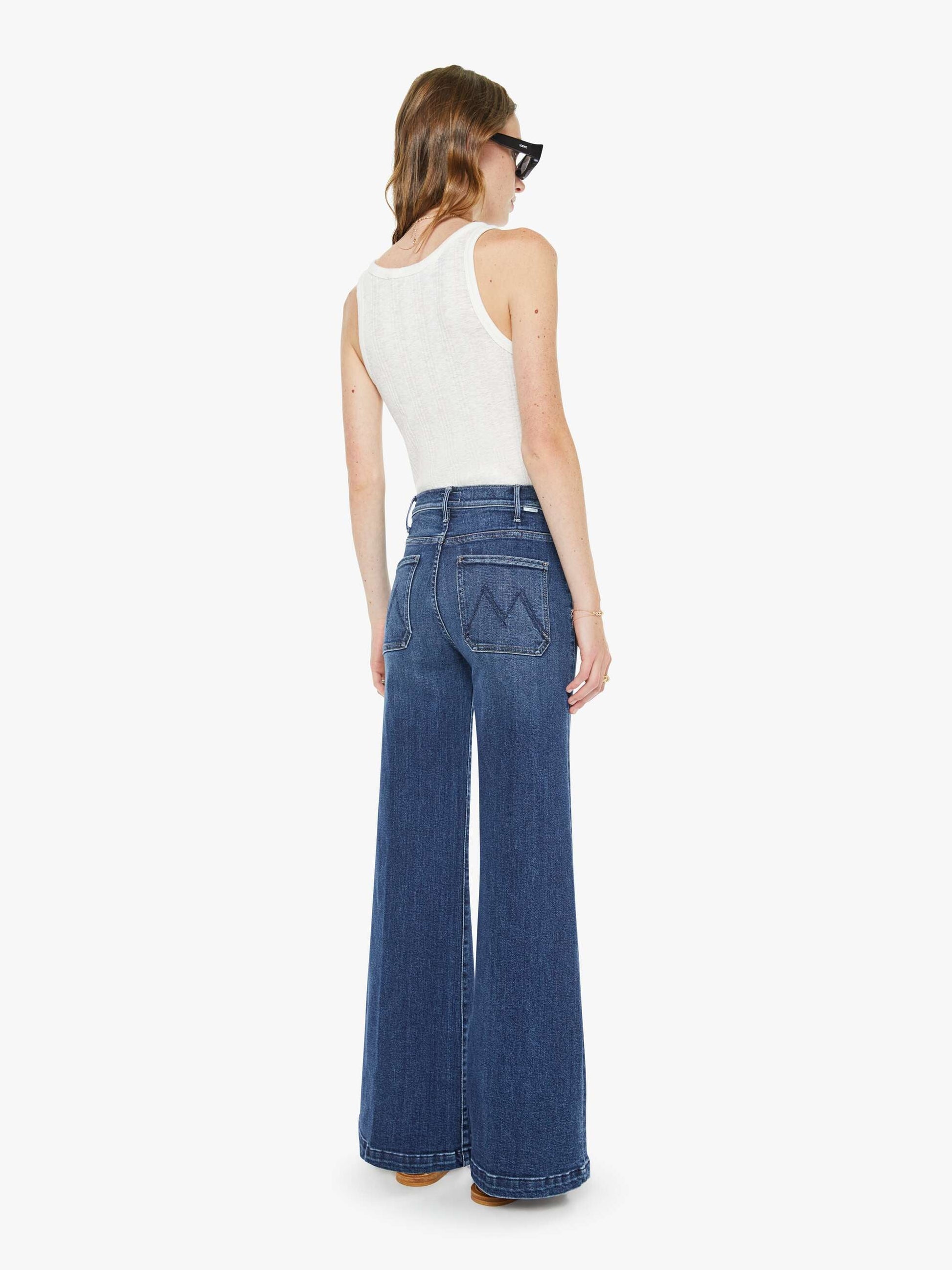 Mother Denim The Hustler Roller Patch Pocket Skimp One Last Shot