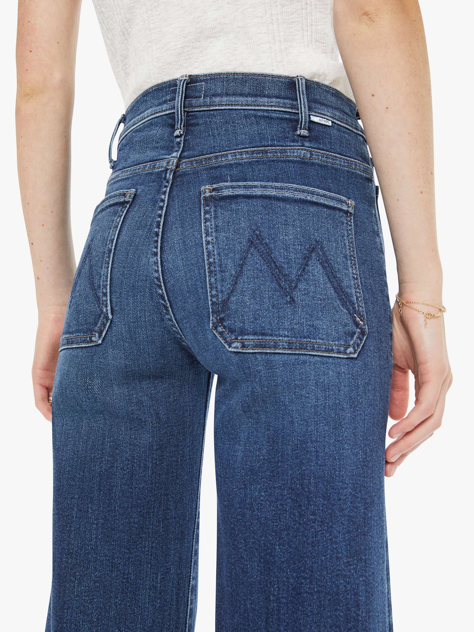 Mother Denim The Hustler Roller Patch Pocket Skimp One Last Shot