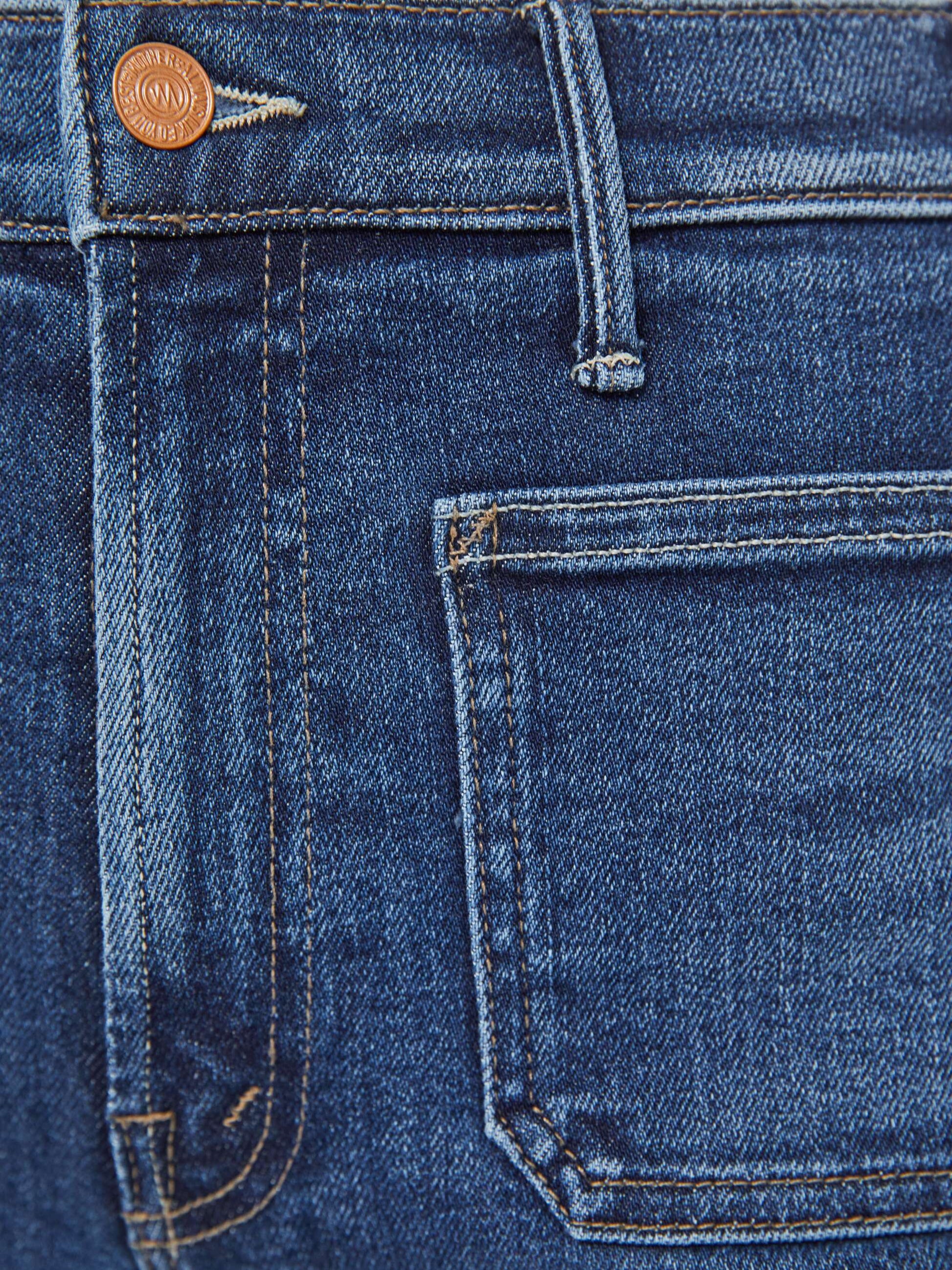 Mother Denim The Hustler Roller Patch Pocket Skimp One Last Shot
