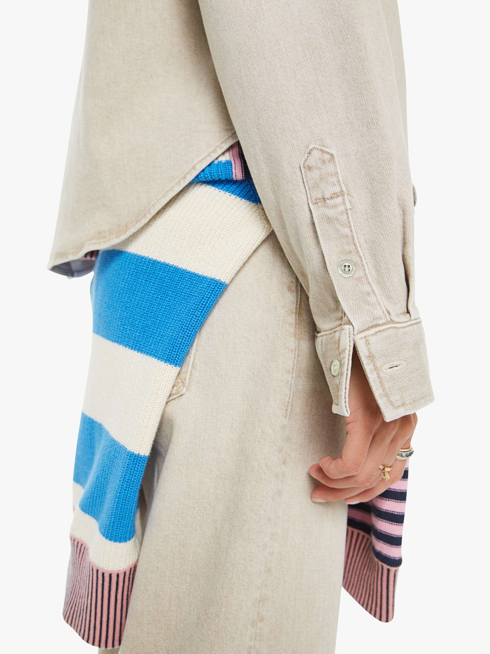 Mother Denim The Dodger Sneak Caramel