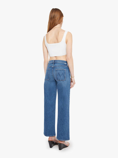 Mother Denim The Patch Pocket Mid Rise Maven Ankle Let\u0026#39;s Split