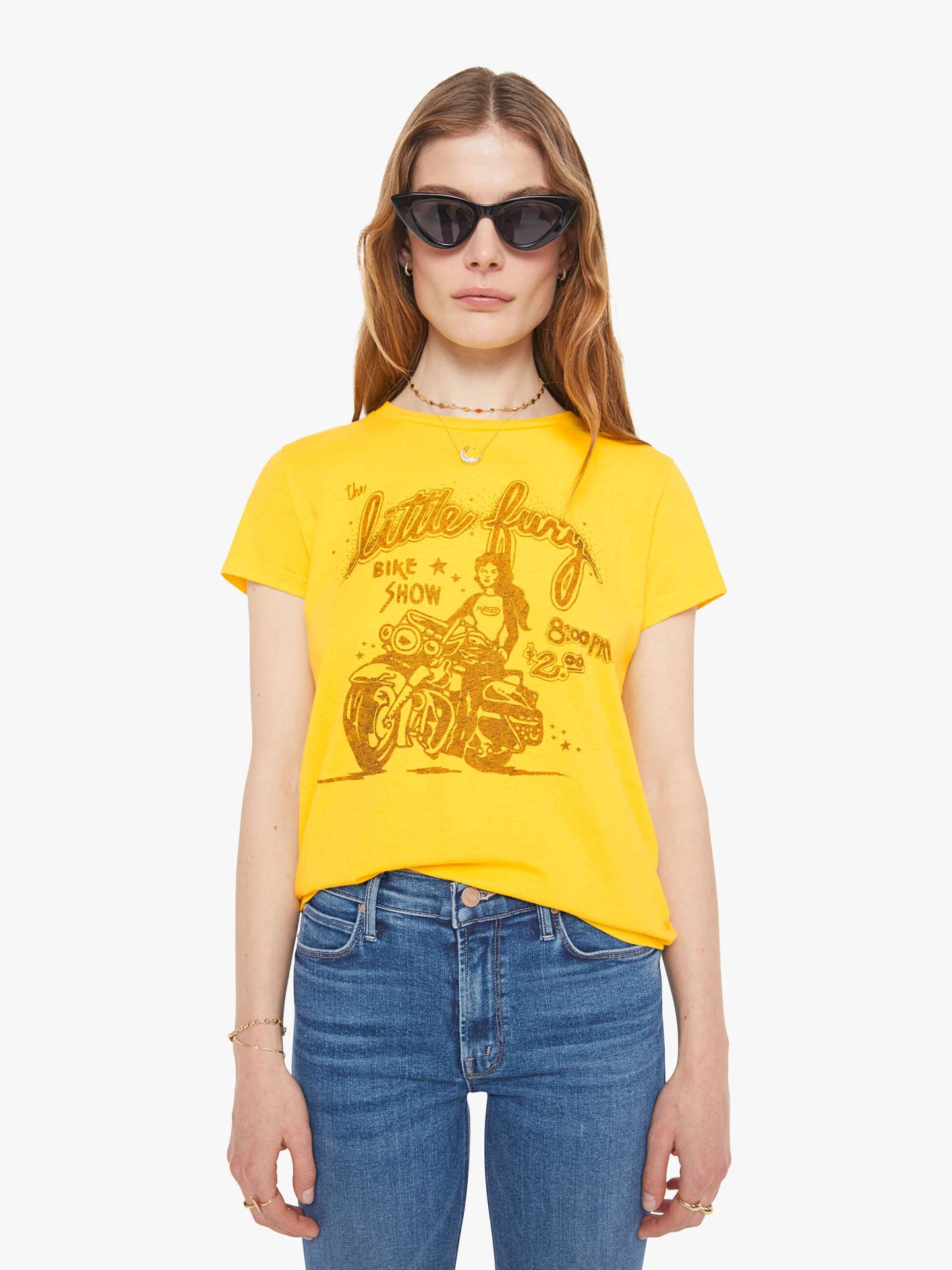 Mother Denim The Patch Pocket Mid Rise Maven Ankle Let\u0026#39;s Split