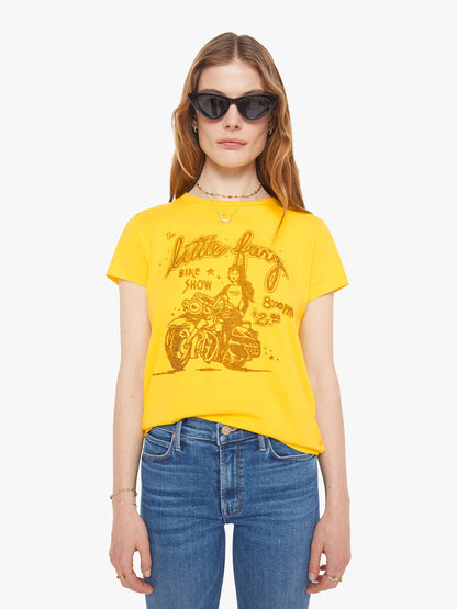 Mother Denim The Patch Pocket Mid Rise Maven Ankle Let\u0026#39;s Split