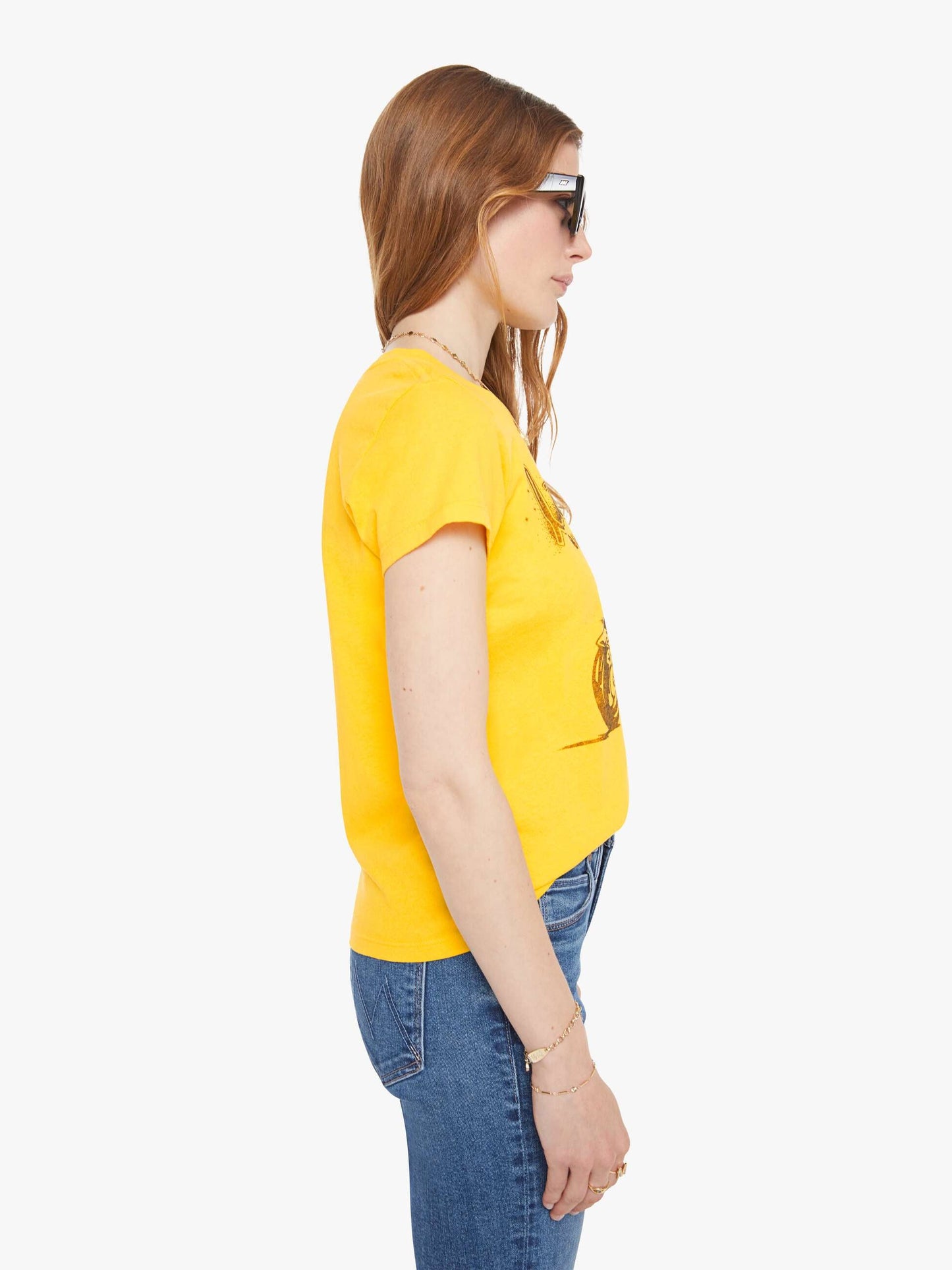 Mother Denim The Patch Pocket Mid Rise Maven Ankle Let\u0026#39;s Split