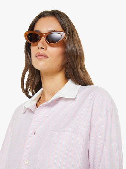 Mother Denim The Lemon Twist Sneak Natural